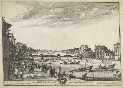 Het 'Gioco del Ponte' op de Arno in Pisa
