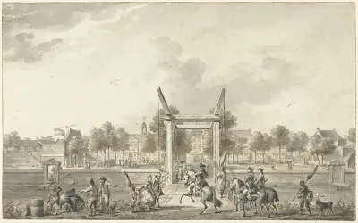Het Gouverneurshuis te Batavia
