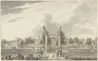 Het Gouverneurshuis te Batavia