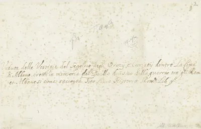 Het graf van de Horatii in Albano