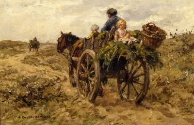 Het groentekarretje