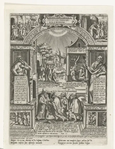 Het herbergen van vreemdelingen