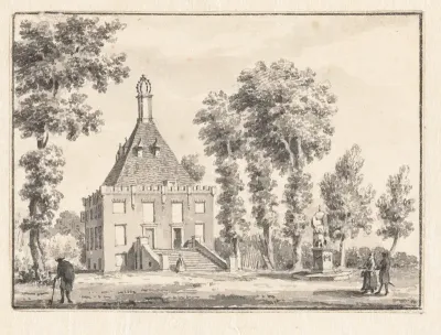 Het huis Ameliastein of Amaliestein bij Vianen