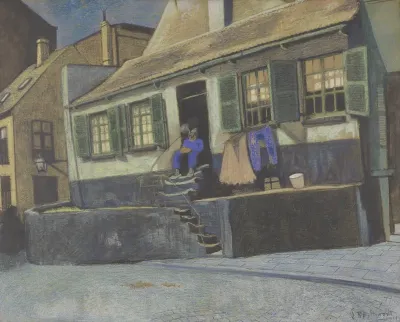 Het huis genaamd "De Preekstoel" te Oostende