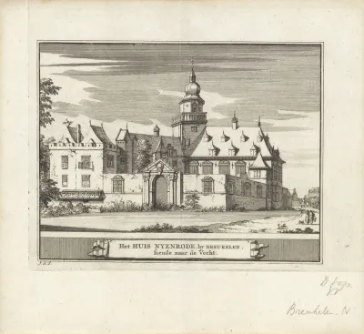 Het huis Nyenrode, by Breukelen