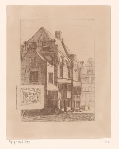 Het huis Samson, te Dordrecht