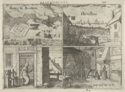 Het huis te Britten, de Hondsbosse zeewering en twee Hollandse legendes