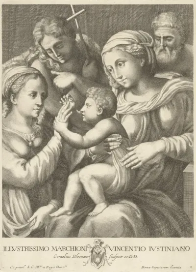 Het huwelijk van de heilige Catharina