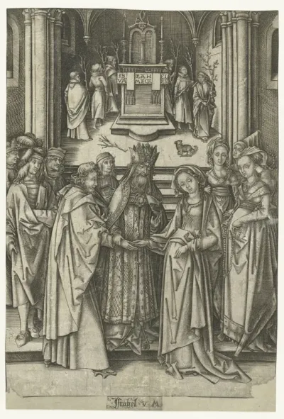 Het huwelijk van Maria met Jozef