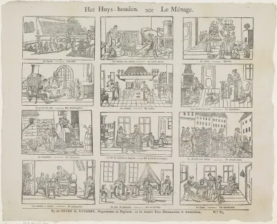 Het huys-houden / Le ménage
