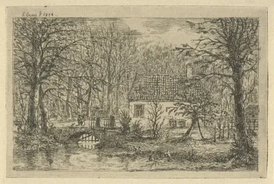 Het jagershuis in het haagsche bosch