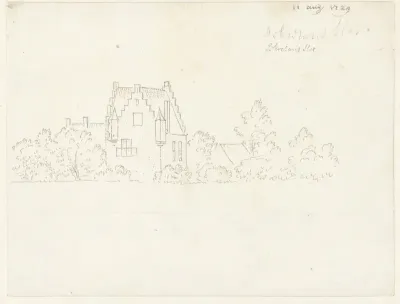 Het kasteel Bersselaar of Ter Aalst te Oosterhout