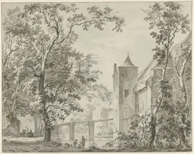 Het kasteel de Haar bij Utrecht