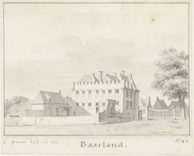 Het kasteel te Baarland, Zuid-Beveland