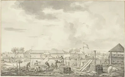 Het Kasteel te Batavia