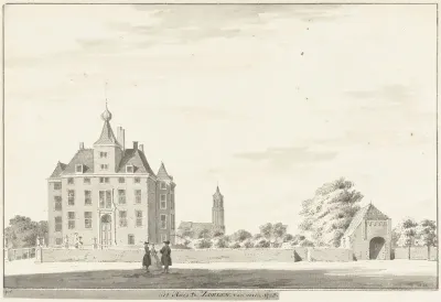 Het kasteel te Zoelen, Gelderland
