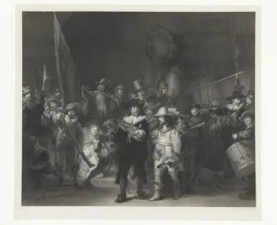 Het korporaalschap van kapitein Frans Banninck Cocq en luitenant Willem van Ruytenburch, bekend als de 'Nachtwacht'
