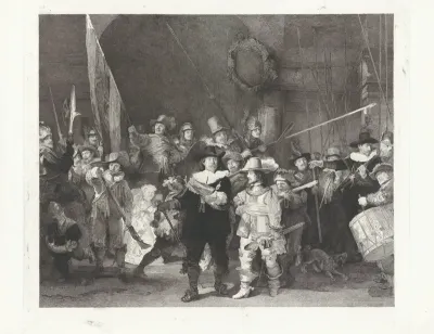 Het korporaalschap van kapitein Frans Banninck Cocq en luitenant Willem van Ruytenburch, bekend als de 'Nachtwacht'