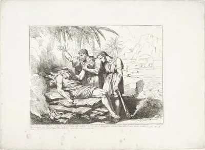 Het lichaam van Pompeius gecremeerd