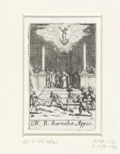 Het martelaarschap van Barnabas