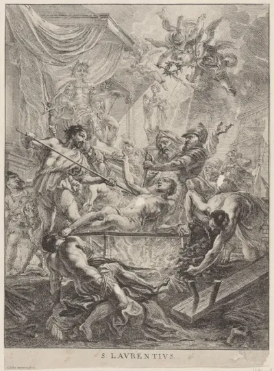 Het martelaarschap van de H. Laurentius