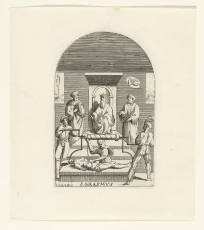Het martelaarschap van de Heilige Erasmus
