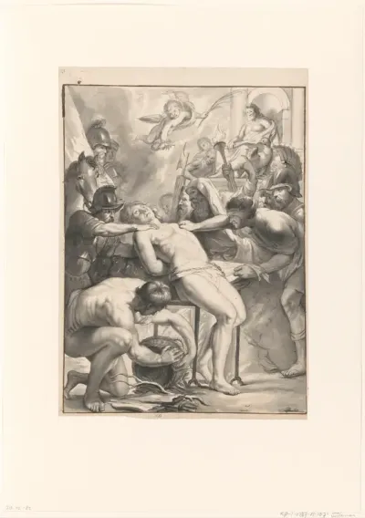 Het martelaarschap van de Heilige Laurentius