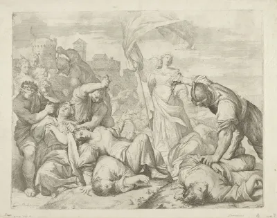 Het martelaarschap van de heilige Ursula en haar metgezellinnen
