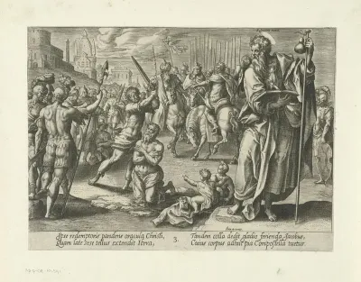 Het martelaarschap van Jakobus de Meerdere
