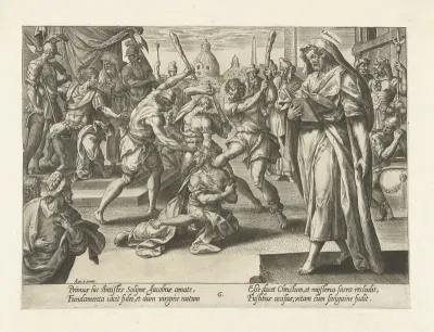 Het martelaarschap van Jakobus de Mindere