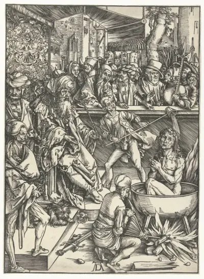 Het martelaarschap van Johannes de Evangelist