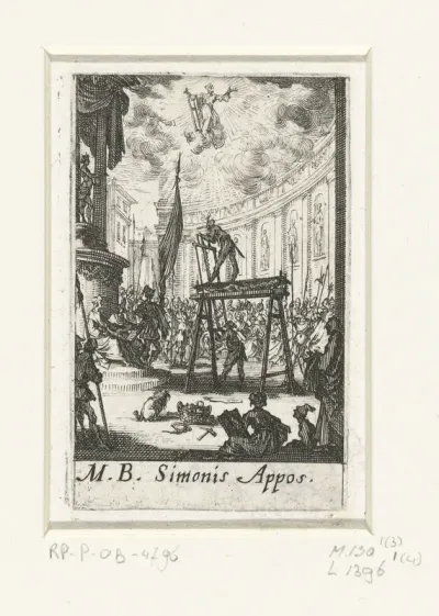 Het martelaarschap van Simon