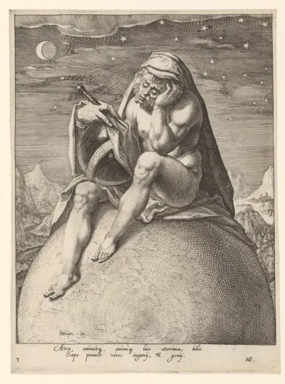 Het melancholische temperament (het element aarde)