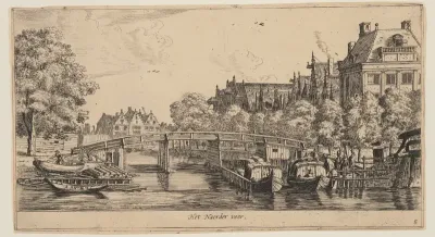 Het Naeder veer, from Views of Amsterdam