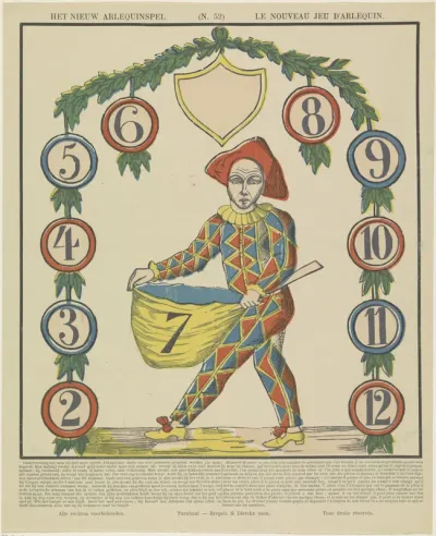 Het nieuw arlequinspel / Le nouveau jeu d'arlequin