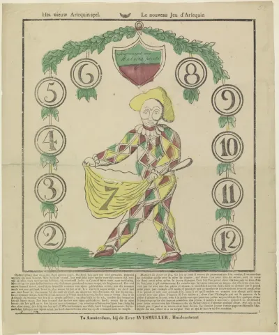 Het nieuw arlequinspel / Le nouveau jeu d'arlequin