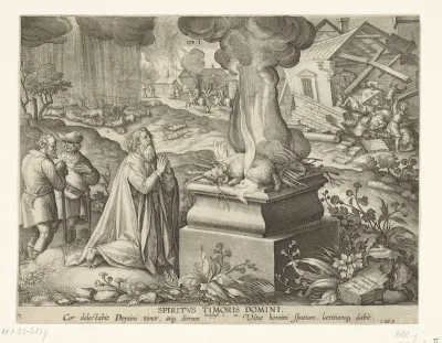 Het offer van Job: de gave van godsvruchtigheid