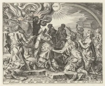 Het offer van Noach