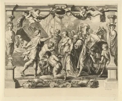 Het onderhoud tussen Achilles en Polyxena