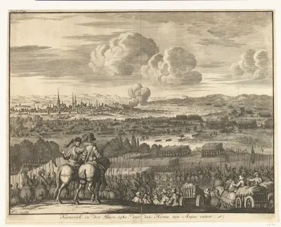 Het ontzet van Kamerijk door de hertog van Anjou, 1581
