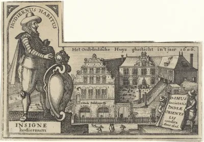 Het Oost-Indische huis te Amsterdam.