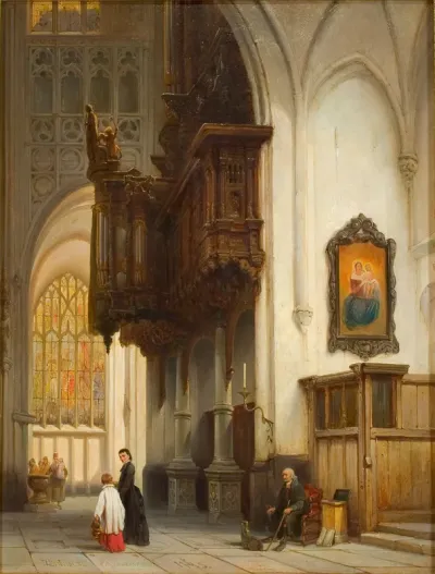 Het orgel in de Sint-Janskerk te 's-Hertogenbosch