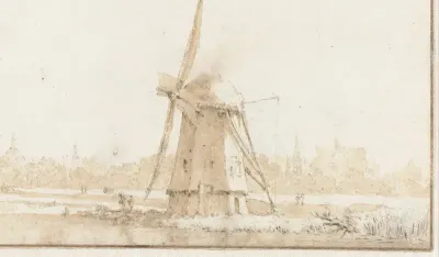 Het Pelikaansbolwerk te Leiden (?)