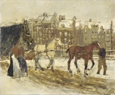 Het Rokin te Amsterdam
