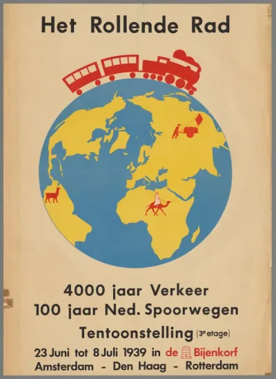 Het Rollende Rad, 4000 jaar verkeer en 100 jaar Ned. spoorwegen.