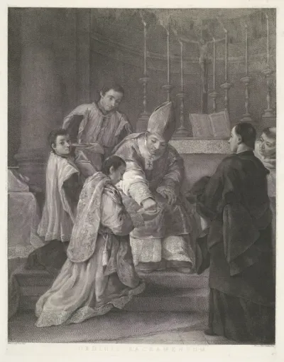 Het sacrament van de priesterwijding