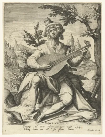 Het sanguinische temperament (het element lucht)