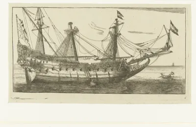 Het schip De Salamander