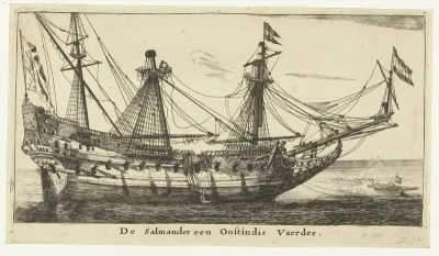 Het schip De Salamander