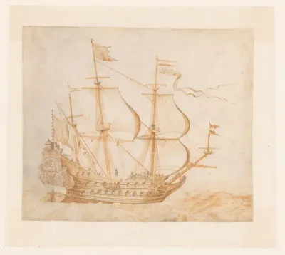 Het schip Eendracht